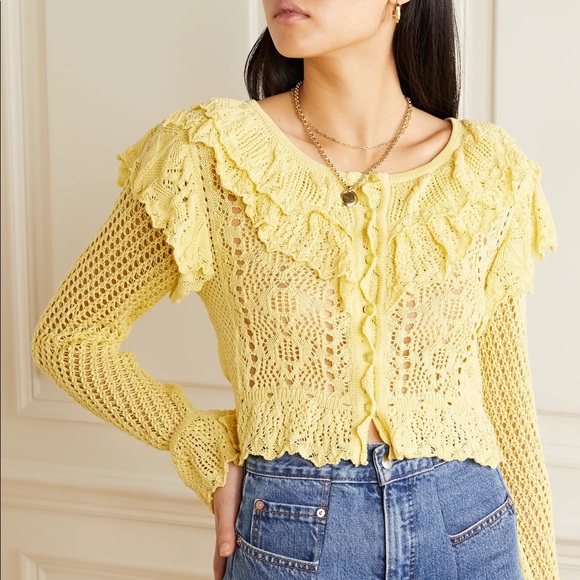LoveShackFancy Sweaters - Brand new Loveshackfancy Seraphine cardigan